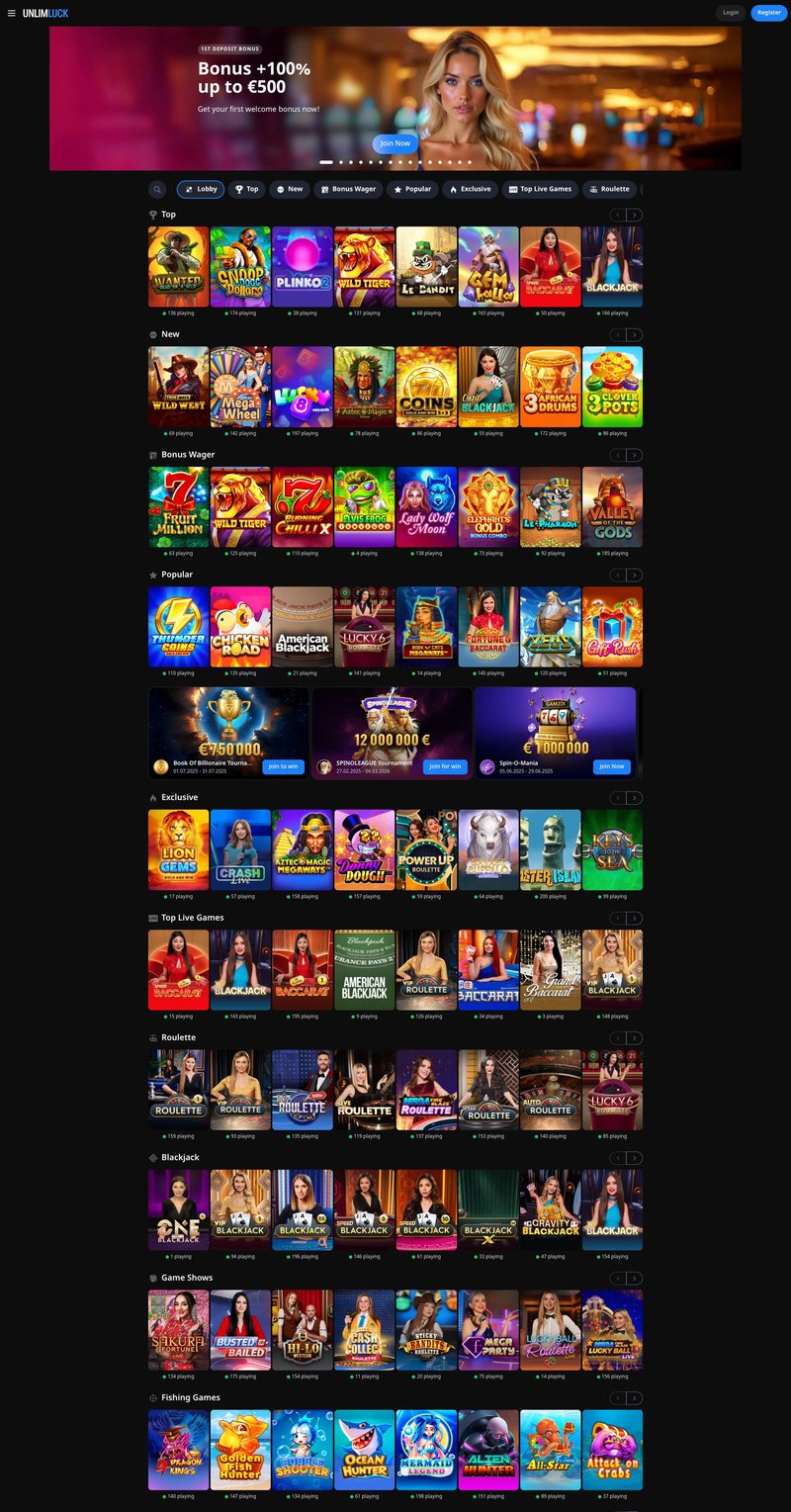 Explore unlimluck casino slots